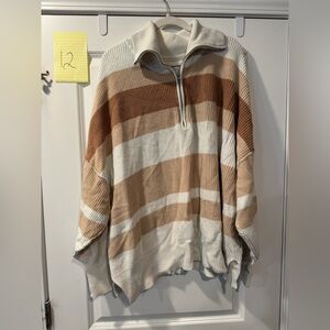Aerie Half Zip Sweater